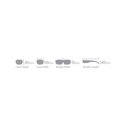 Smith Optics Lowdown Split Sunglasses ChromaPop Polarized Black - Matte Black Frame