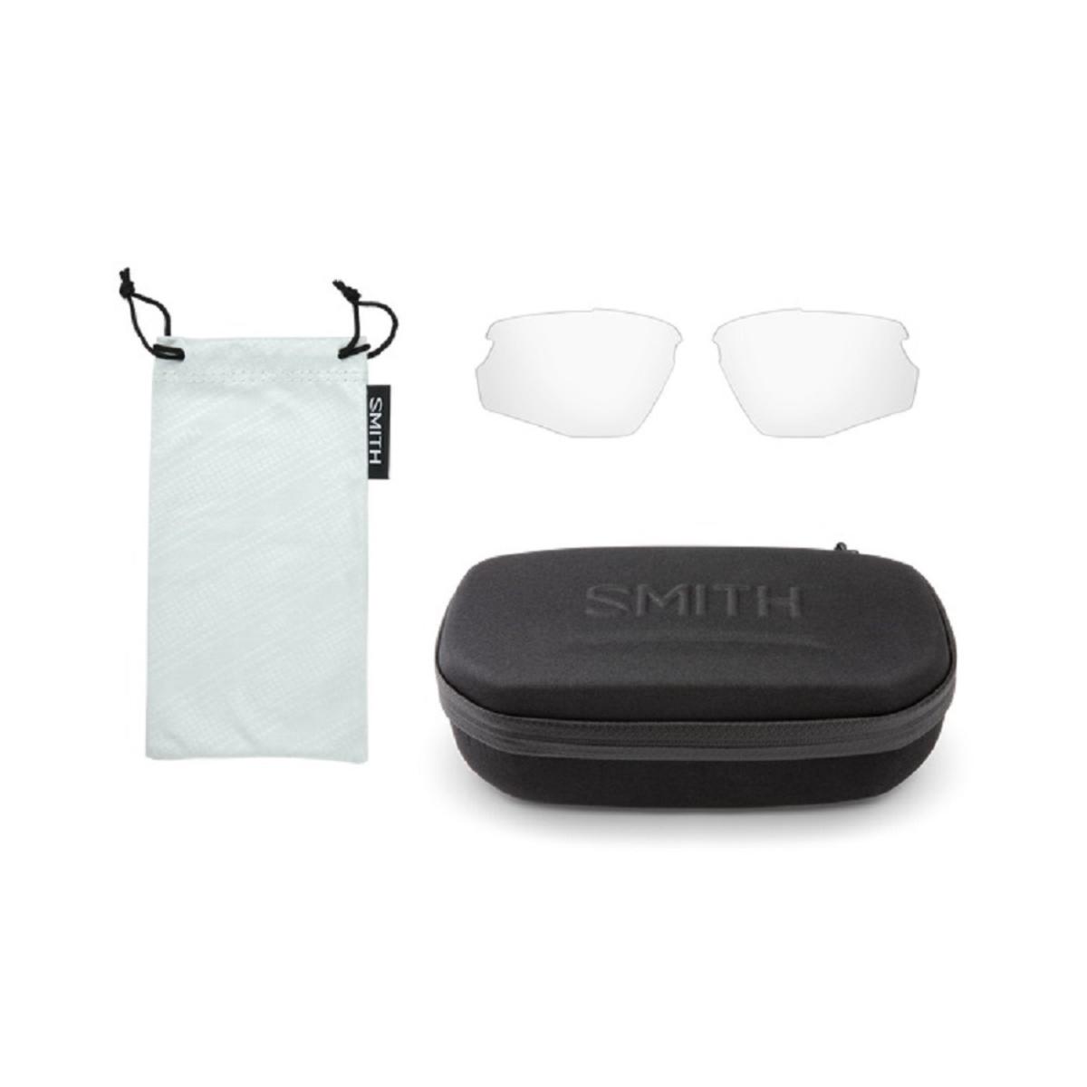  Smith Optics Resolve Sunglasses ChromaPop Opal Mirror - White Frame