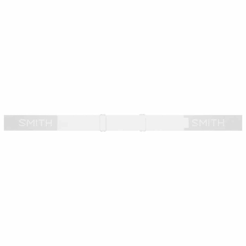  Smith Optics Snowday Youth Goggles Red Sol-X Mirror - White Frame