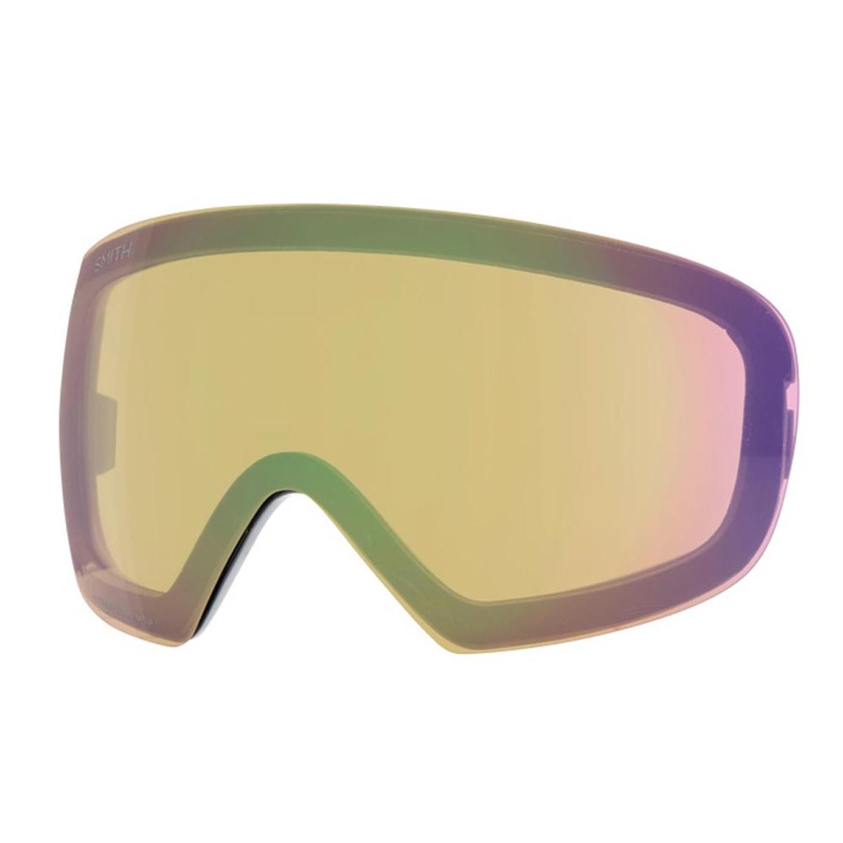  Smith Optics Womens I/O MAG S Goggles ChromaPop Photochromic Rose Flash - White Vapor Frame