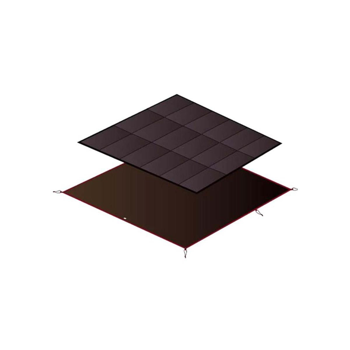  Snow Peak Amenity Dome Medium Floor Mat/Sheet Set