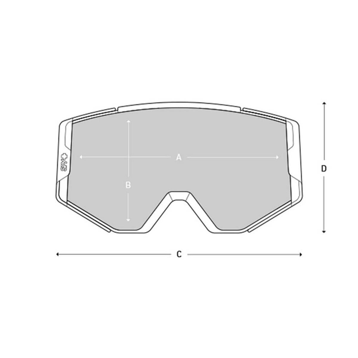  Spy Optic Ace Goggle Matte Black - Happy LL Gray Green With Red Spectra Mirror