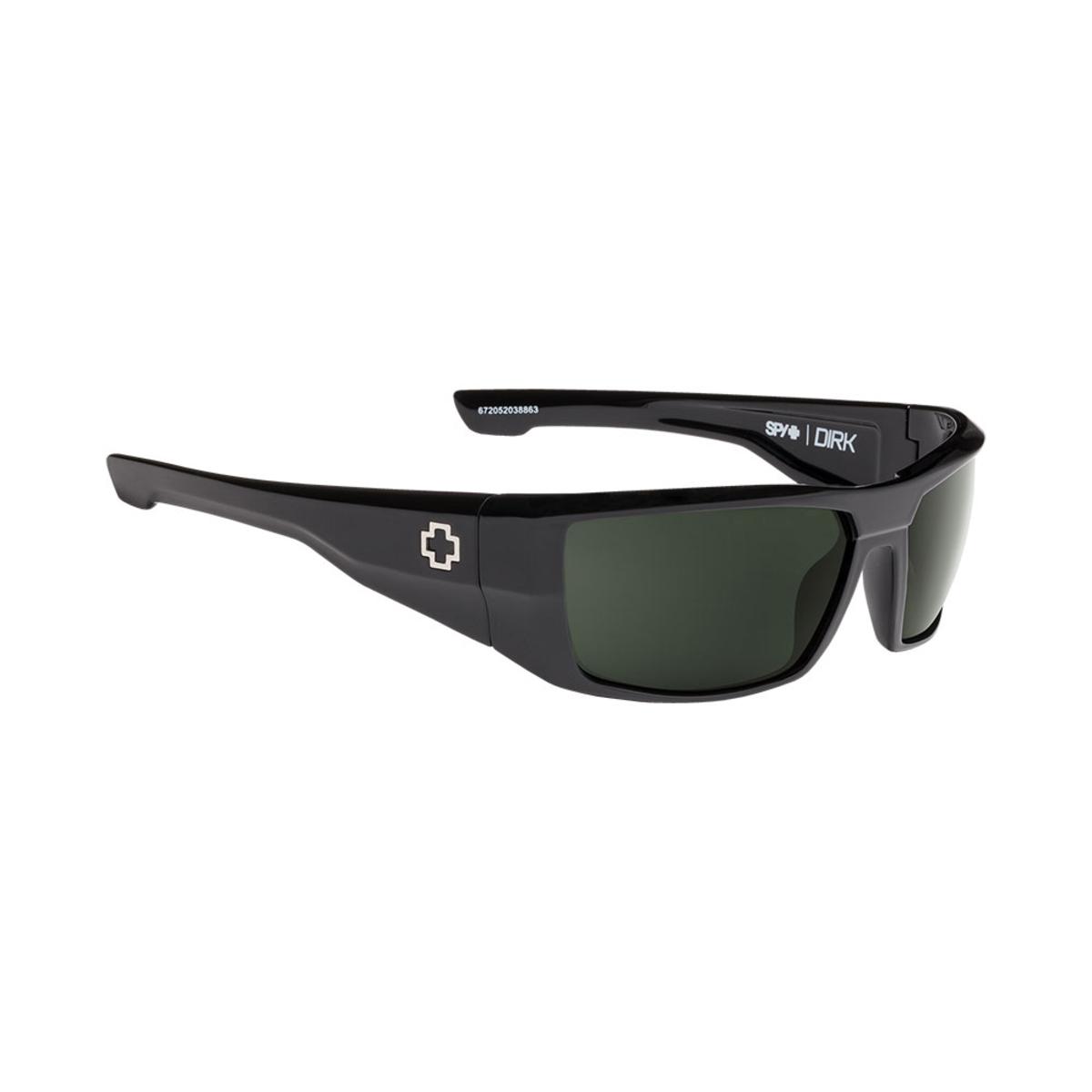  Spy Optic Dirk Soft Matte Black - HD Plus Gray Green