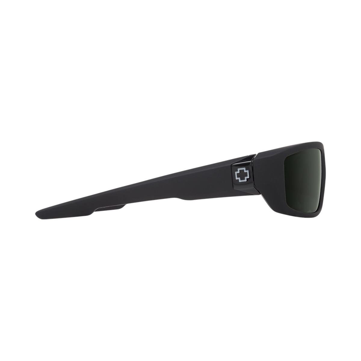  Spy Optic Dirty Mo Soft Matte Black - HD Plus Gray Green