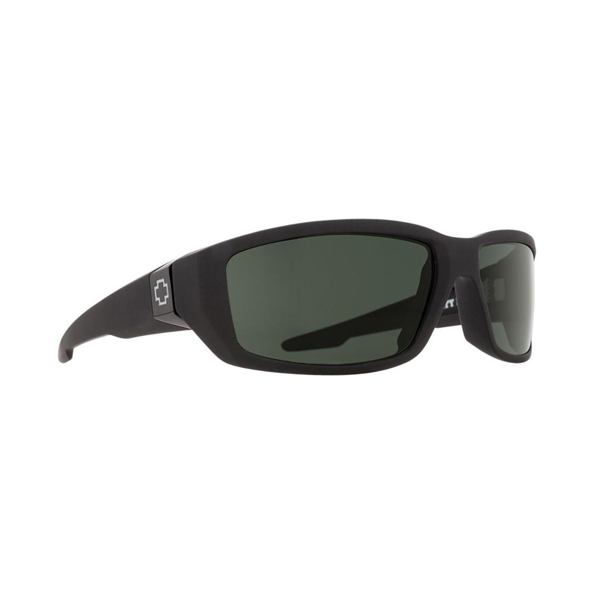  Spy Optic Dirty Mo Soft Matte Black - HD Plus Gray Green Polar