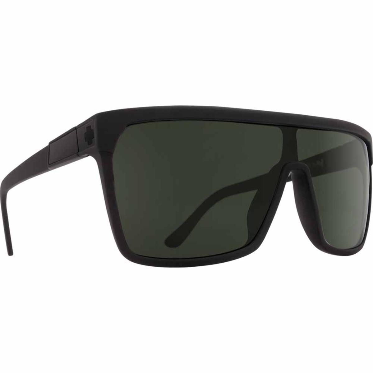  Spy Optic Flynn Soft Matte Black - Happy Boost Polar Black Mirror