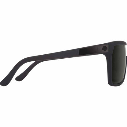  Spy Optic Flynn Soft Matte Black - Happy Gray Green Polar With Silver Spectra Mirror