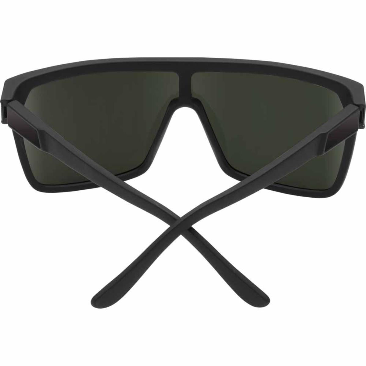  Spy Optic Flynn Soft Matte Black - Happy Gray Green Polar With Silver Spectra Mirror
