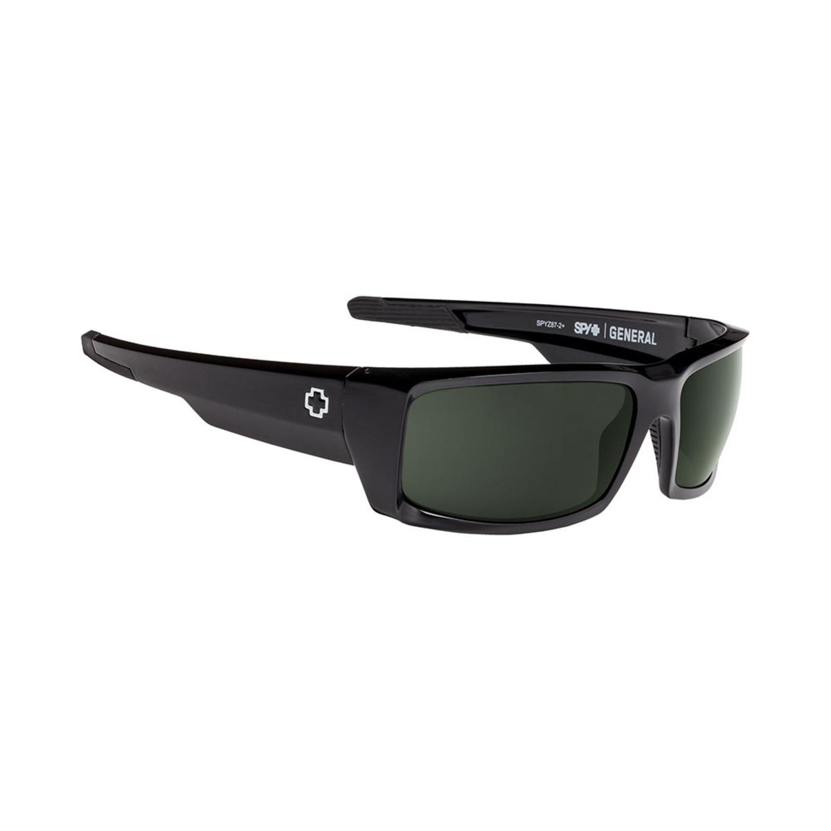 Spy Optic General Black - HD Plus Gray Green