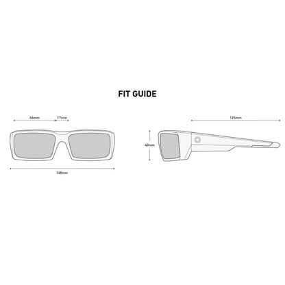  Spy Optic General Black - HD Plus Gray Green