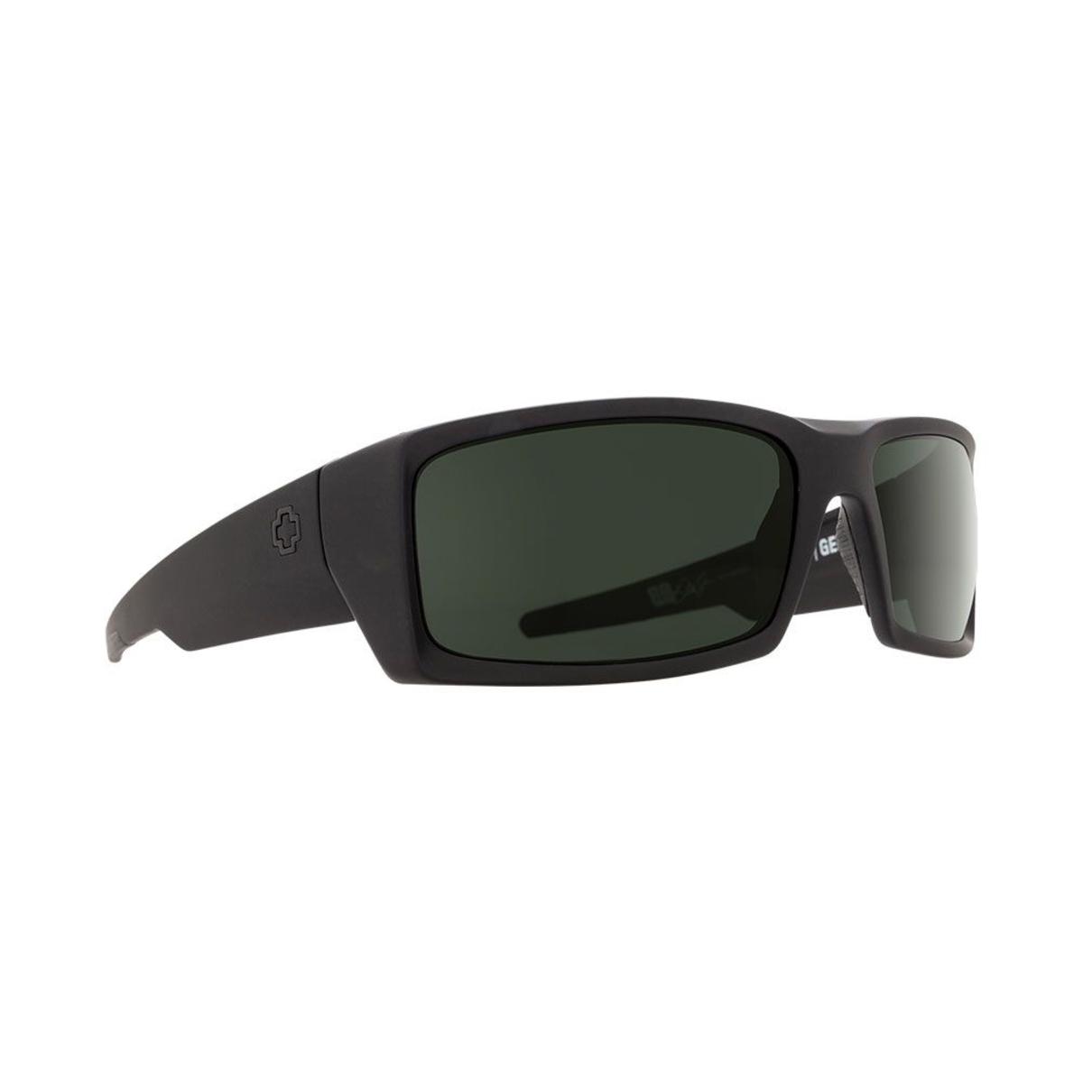  Spy Optic General Soft Matte Black - Happy Gray Green