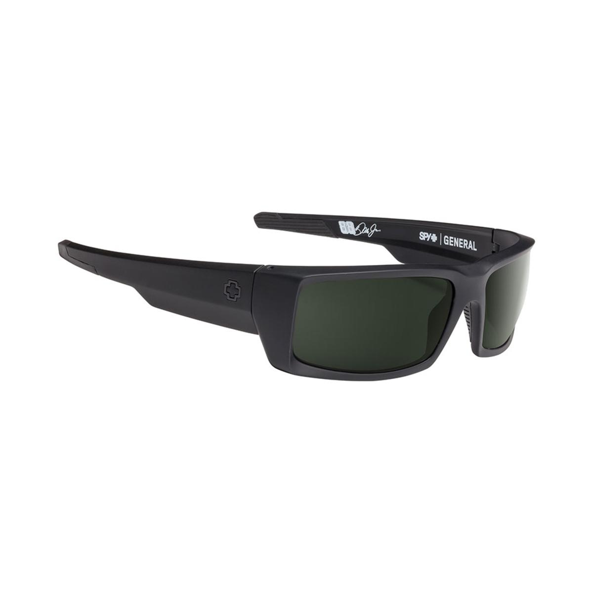  Spy Optic General Soft Matte Black - Happy Gray Green Polar