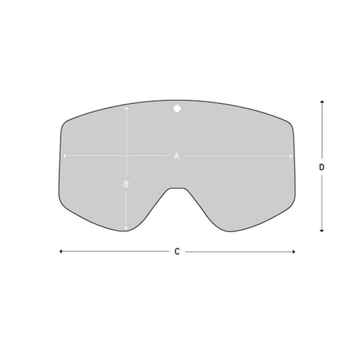  Spy Optic Marauder Goggle Matte Colorblack 2.0 Lt Gray - Happy Bronze With Platinum Spectra Mirror