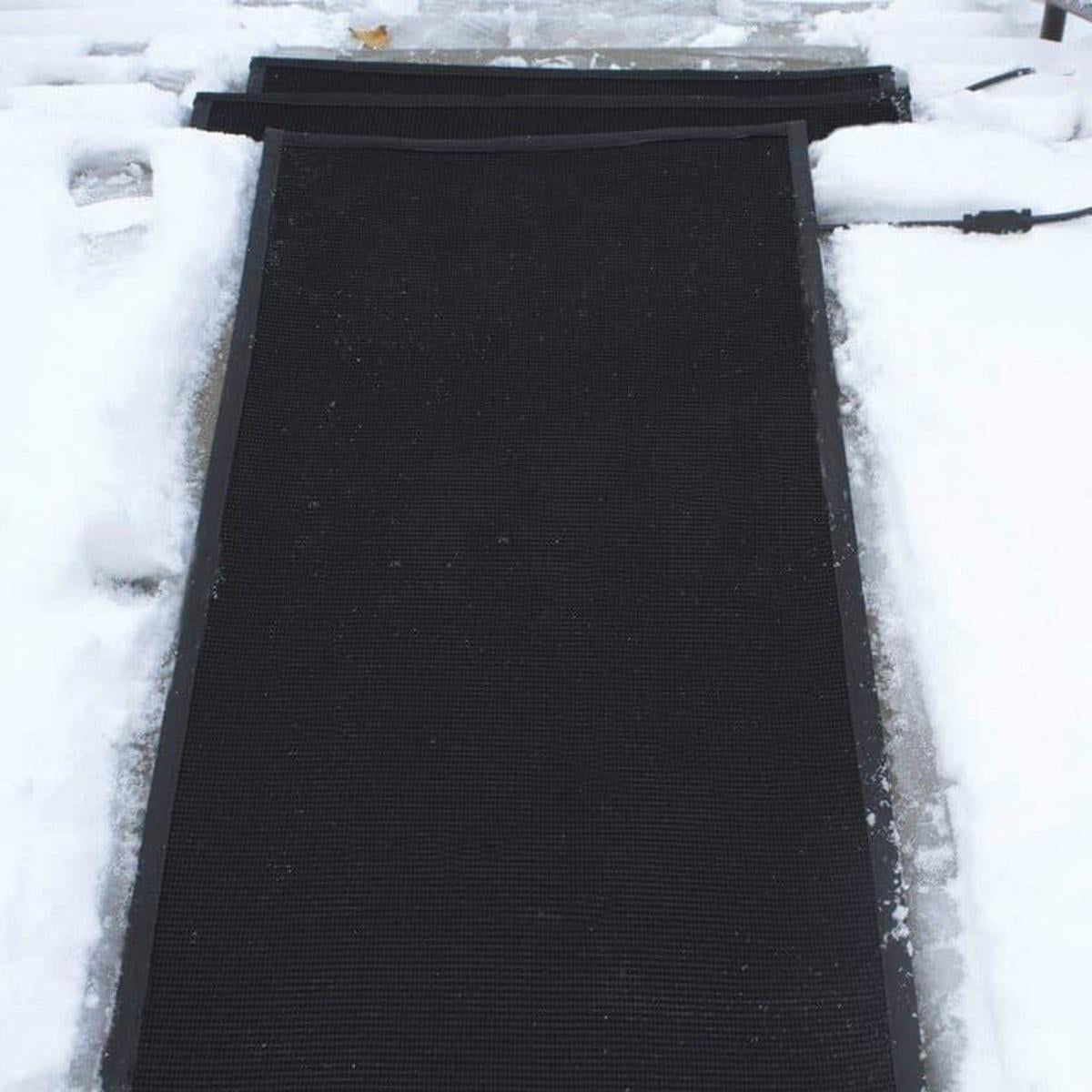  Summerstep Home Residential Snow Melting Heated Walkway Mat, 1x10. Power Cord Not Included, See Description