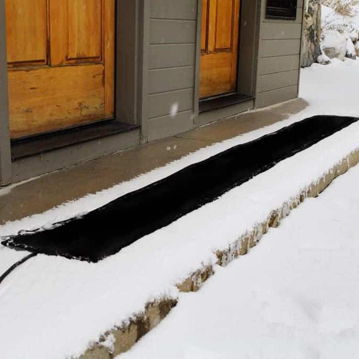  Summerstep Home Residential Snow Melting Heated Walkway Mat, 1x10. Power Cord Not Included, See Description
