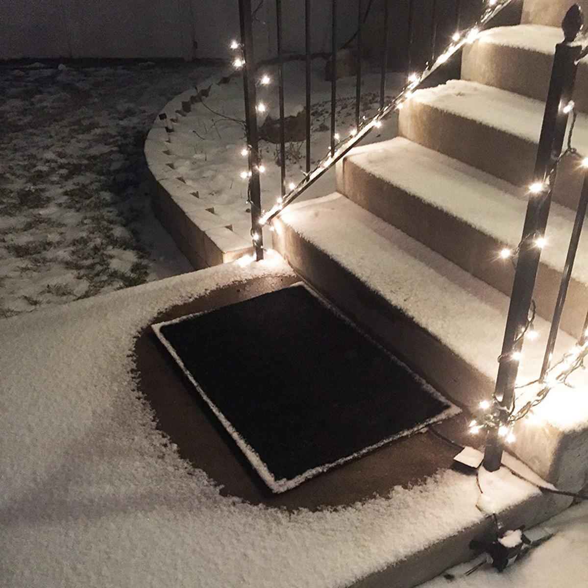 Summerstep Industrial Commercial Snow Melting Heated Door Mat, 24x36. Power Cord Not Included, See Description