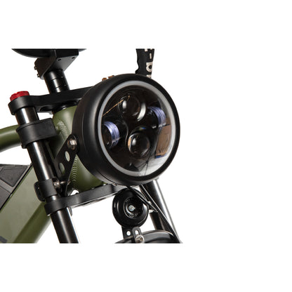  Sunrise Ebikes 1000W Maverick Electric Bike - Green