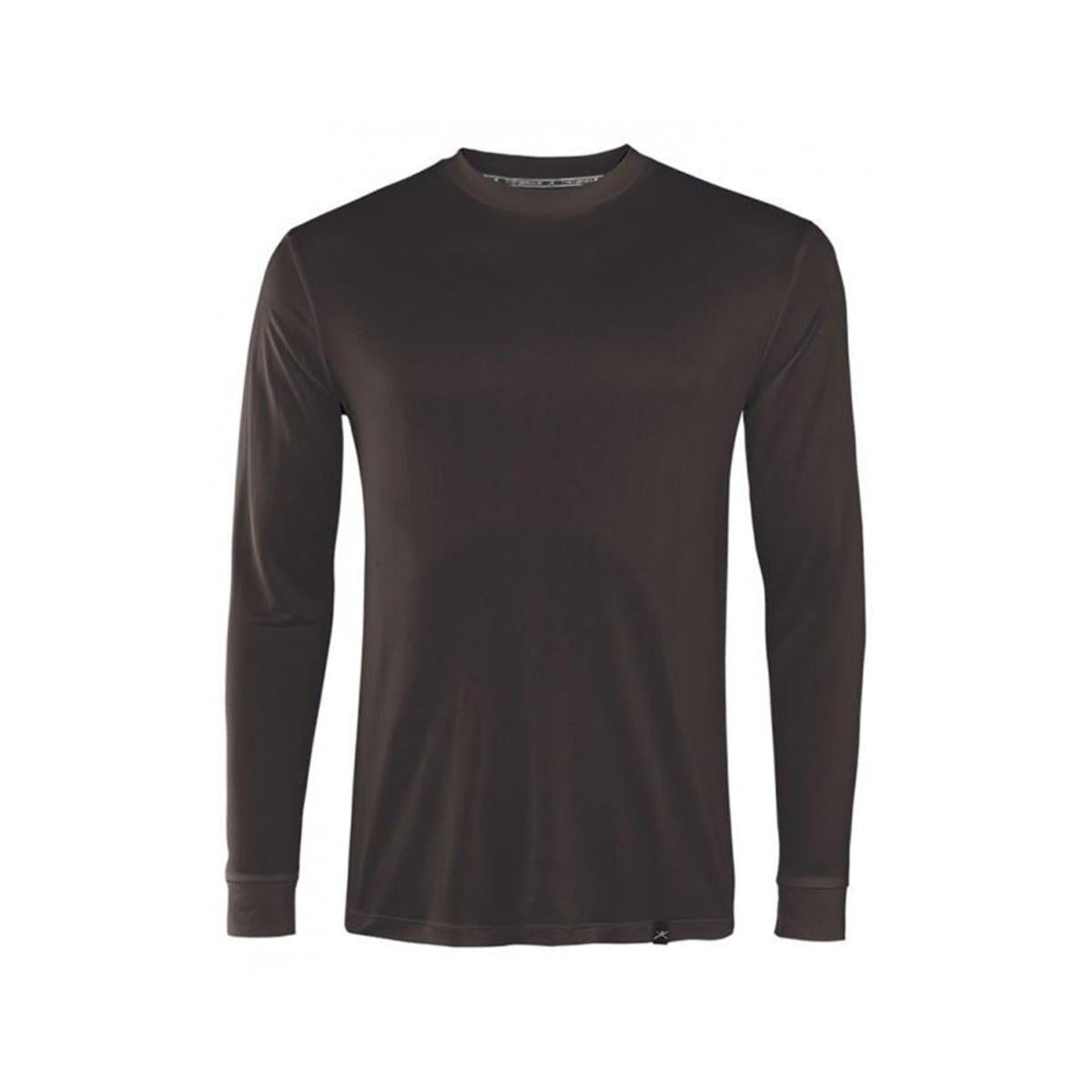  Terramar Mens Thermasilk Jersey 1.0 Long Sleeve Crew