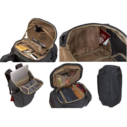  Thule Mens Landmark 70L Travel Backpack With Detachable Daypack