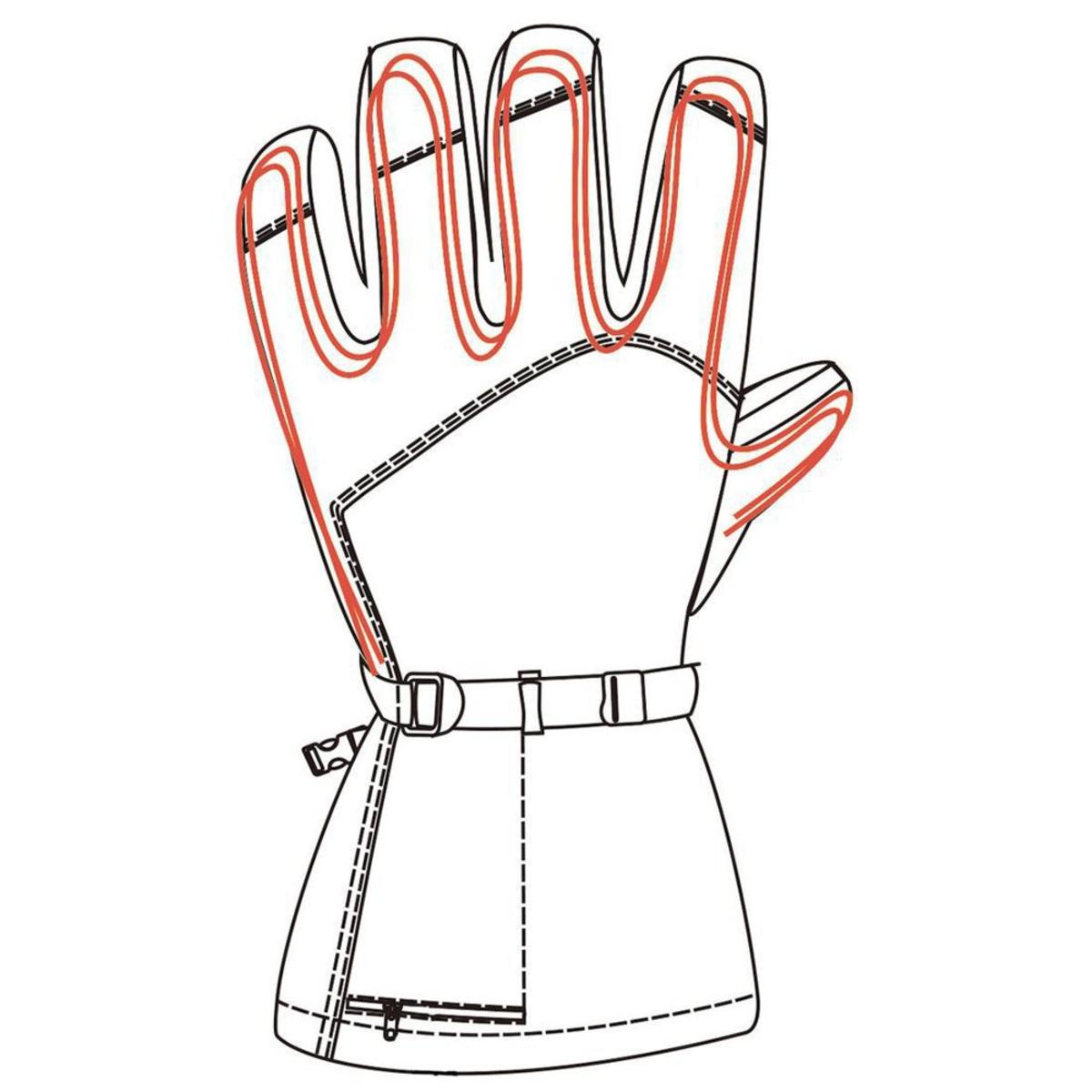  Tourmaster Synergy 7.4V Battery Heated Textile Gloves - Mens