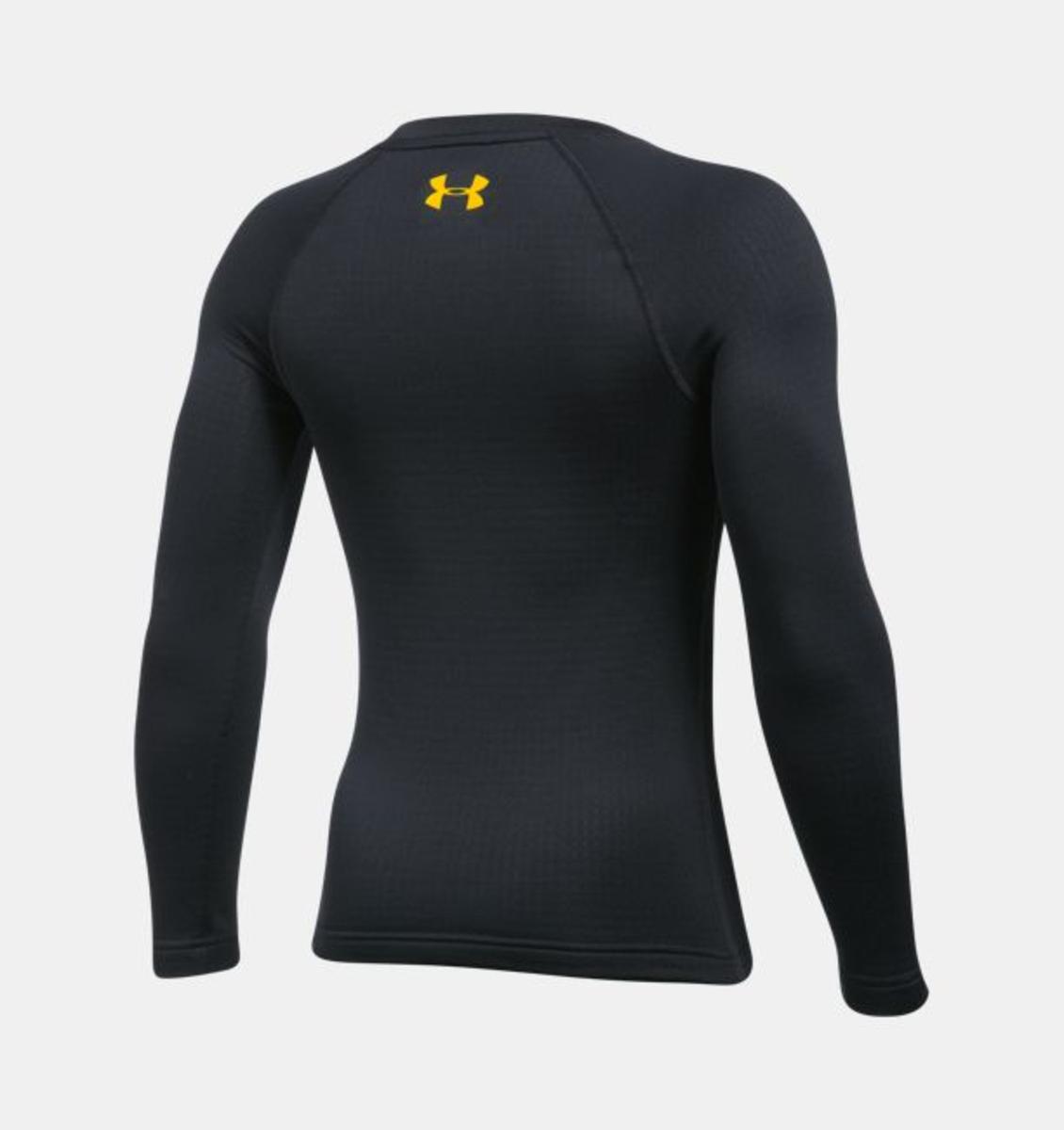  Under Armour Boys UA Base 2.0 Crew Long Sleeve T-Shirt