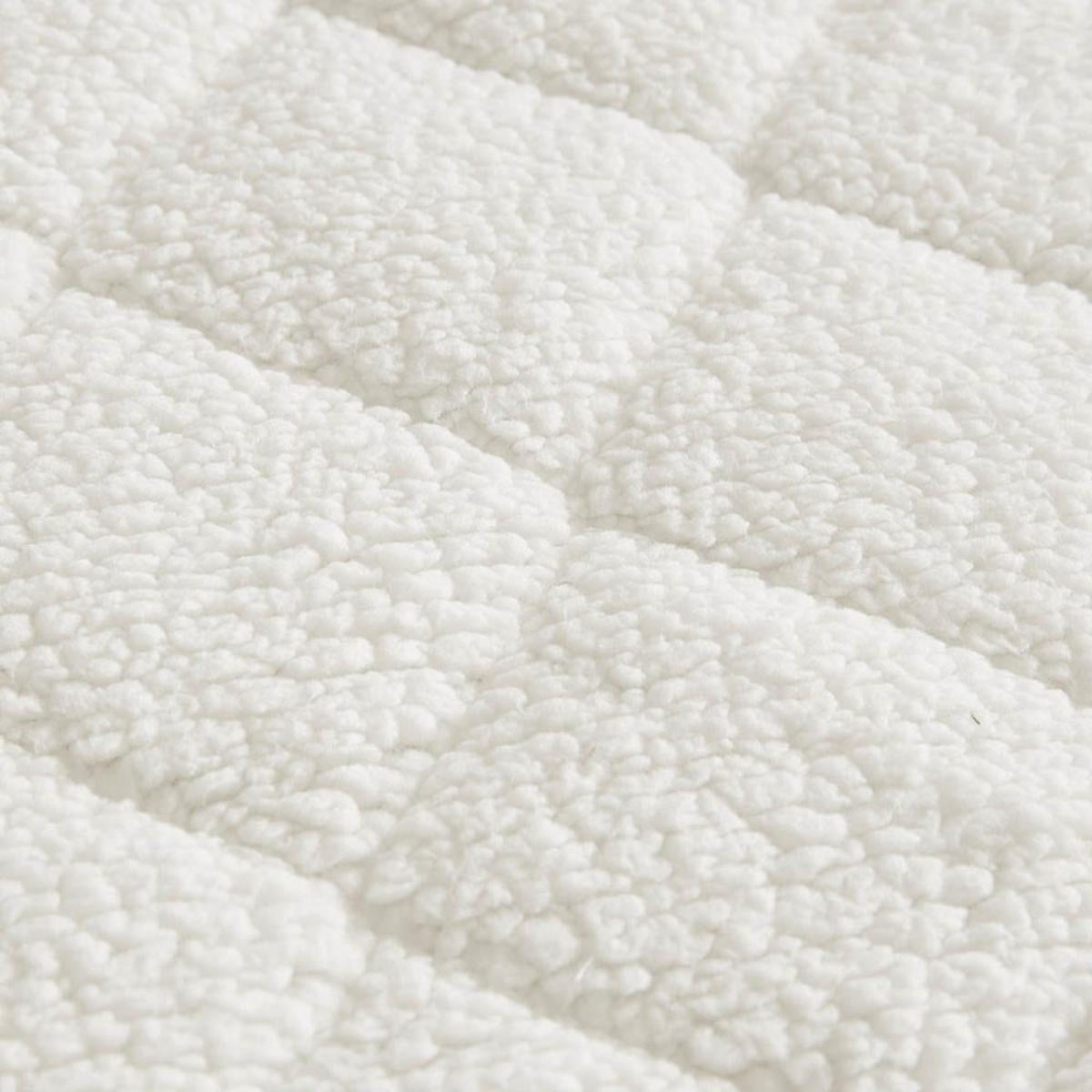  Woolrich Heated Sherpa Mattress Pad - Full
