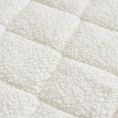  Woolrich Heated Sherpa Mattress Pad - Queen